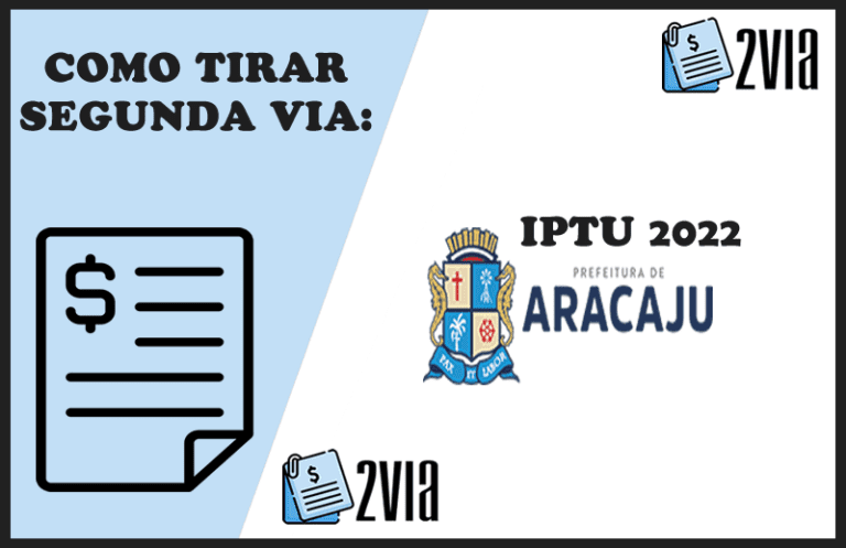 Segunda Via IPTU Aracajú 2ª Via IPTU Aracajú 2022