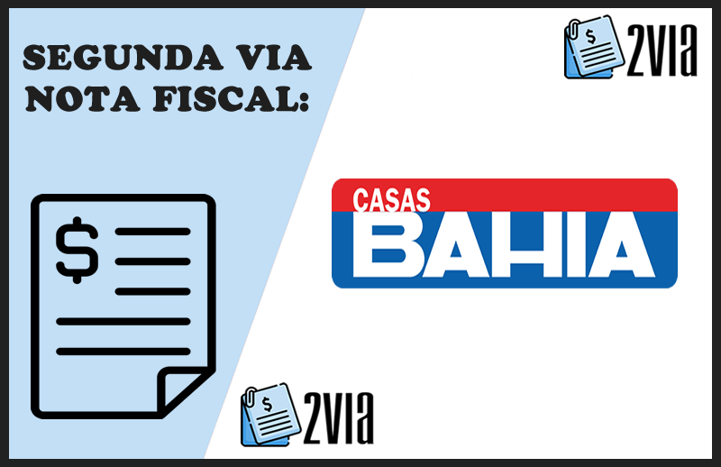 Segunda Via Nota Fiscal Casas Bahia