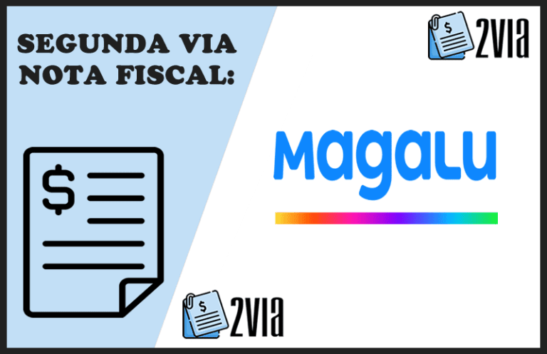 Segunda Via Nota Fiscal Magazine Luiza 2 Via Site E App