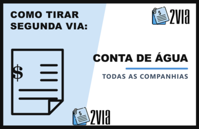 Segunda Via da Conta de Água – Todas as Companhias
