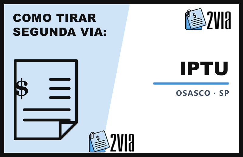 Segunda Via do IPTU Osasco - Emitir o Carnê Online