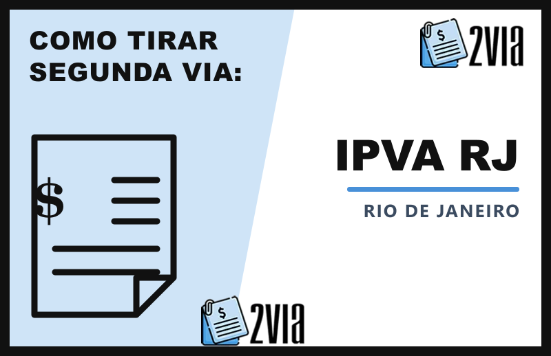 Segunda Via do IPVA RJ - Emitir a Guia de Pagamento